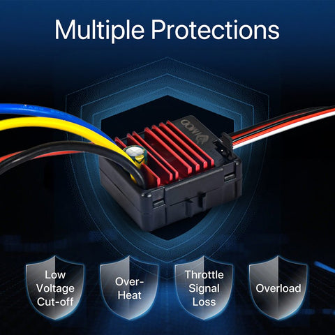 9IMOD 60A Brushed ESC