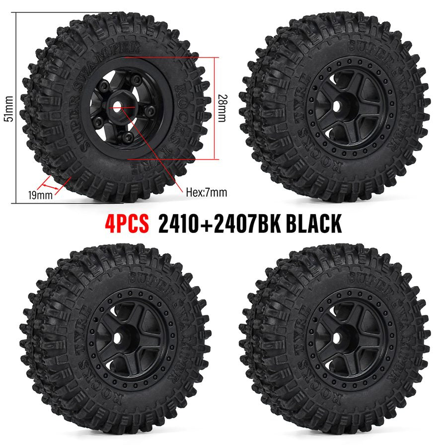 AUSTAR 1.0 inch Crawler Tires