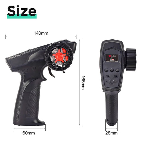 1/16 1/18 1/24 Car 4 CH Transmitter +mini Receiver AX-9S