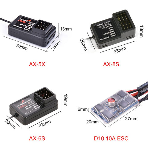 Transmitter AUSTAR 2.4GHz 4 CH Wire