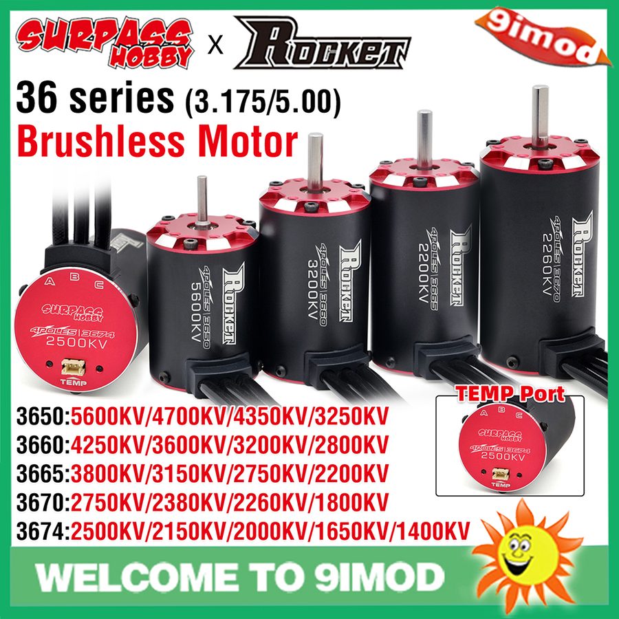 ROCKET -V2 36 Series Brushless Motor