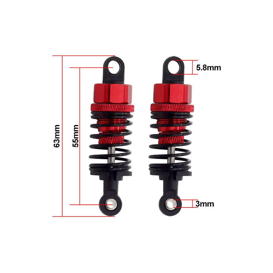 TAMIYA Tamiya TT01 TT02 Metal Hydraulic Shock Universal Absorber CNC